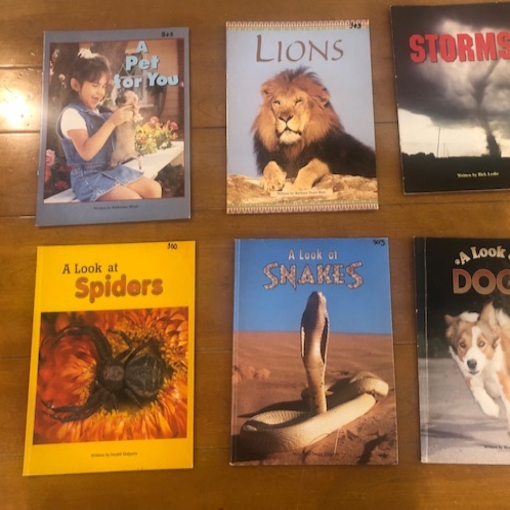 Lot of 6 Steck-Vaughn Paperback Books Pair It Books Early Fluency Stage 3